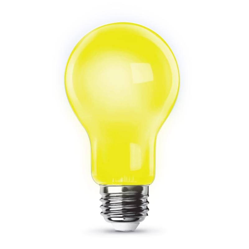 Feit A19 E26 (Medium) LED Bulb Yellow 100 Watt Equivalence