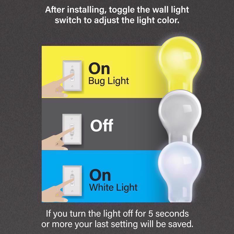 Feit A19 E26 (Medium) LED Bulb Yellow 60 Watt Equivalence
