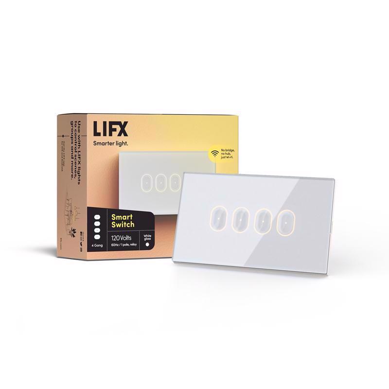 LIFX Smart Home 15 amps Single Pole Smart Smart-Enabled Switch White