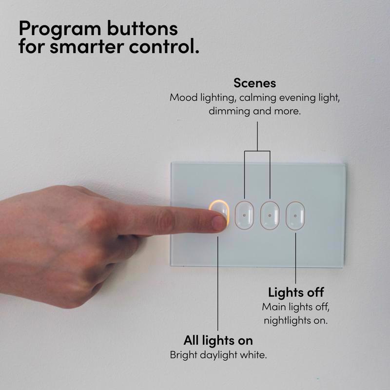 LIFX Smart Home 15 amps Single Pole Smart Smart-Enabled Switch White