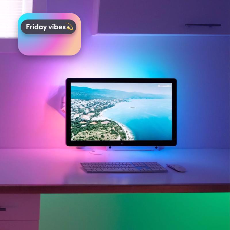 LIFX Smart Home 40 in. L Color Changing Plug-In LED Smart-Enabled Tape Light