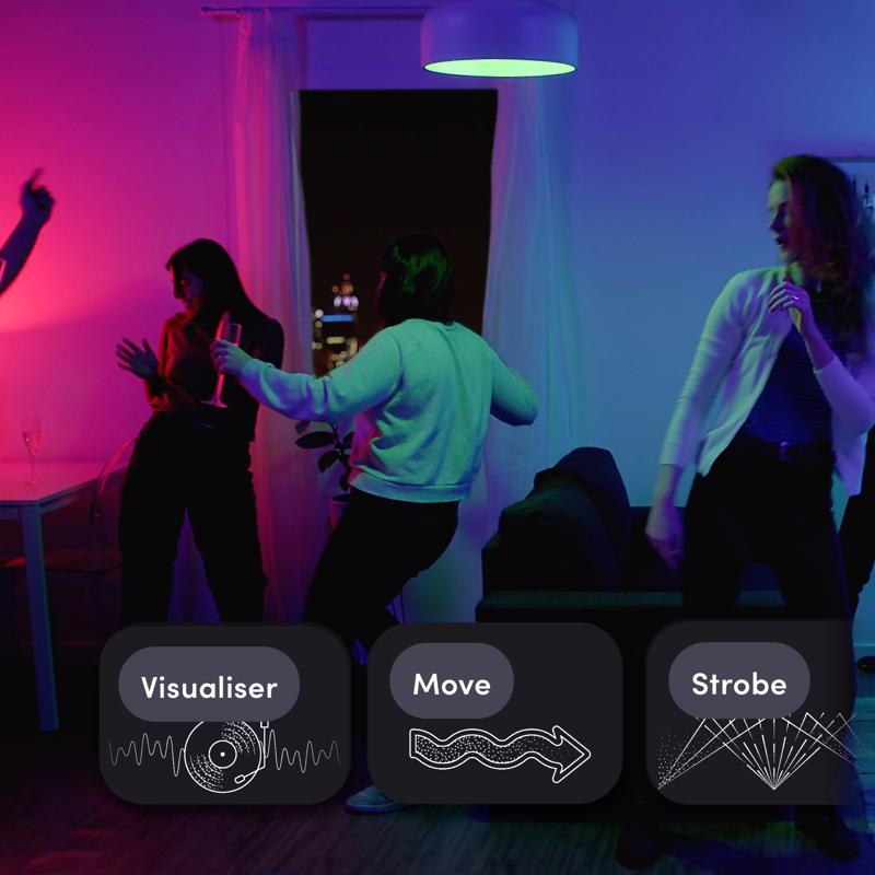 LIFX Smart Home A19 E26 (Medium) Smart-Enabled LED Bulb Color Changing 60 Watt Equivalence