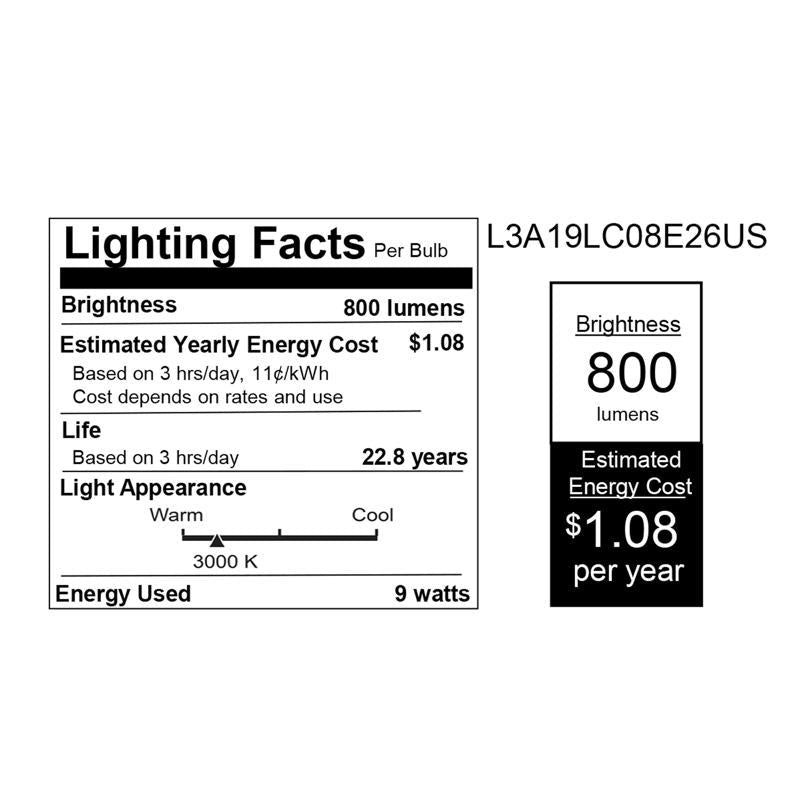 LIFX Smart Home A19 E26 (Medium) Smart-Enabled LED Bulb Color Changing 60 Watt Equivalence