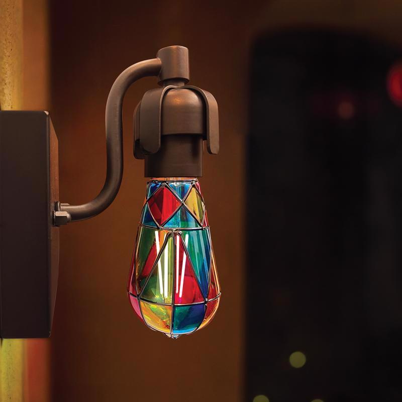 Feit ST19 E26 (Medium) Filament LED Bulb Multi-Colored 25 Watt Equivalence