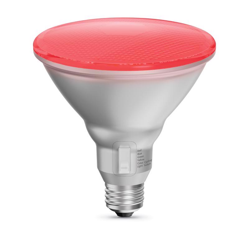 Feit PAR38 E26 (Medium) LED Floodlight Bulb Color Changing 90 Watt Equivalence