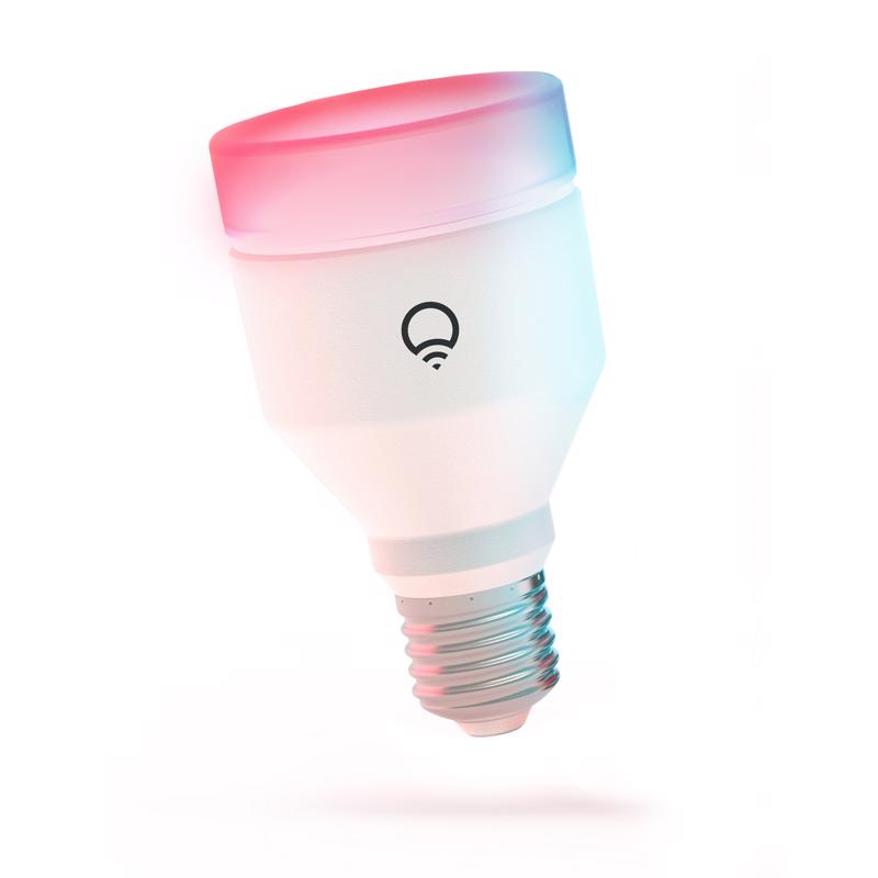 LIFX Smart Home A19 E26 (Medium) Smart-Enabled LED Bulb Color Changing 75 Watt Equivalence
