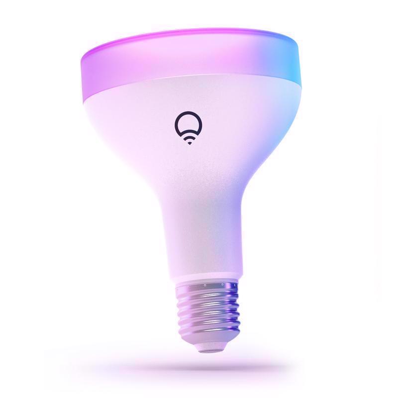 LIFX Smart Home BR30 E26 (Medium) Smart-Enabled LED Bulb Color Changing 75 Watt Equivalence
