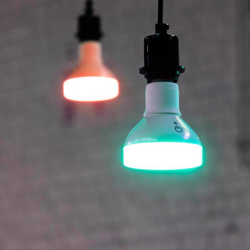 LIFX Smart Home BR30 E26 (Medium) Smart-Enabled LED Bulb Color Changing 75 Watt Equivalence