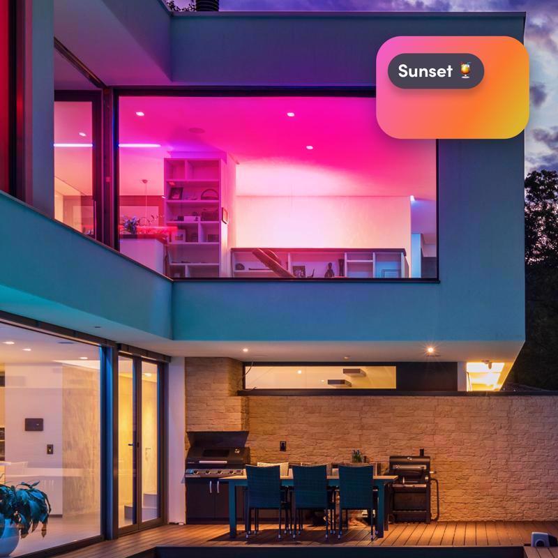 LIFX Smart Home BR30 E26 (Medium) Smart-Enabled LED Bulb Color Changing 75 Watt Equivalence