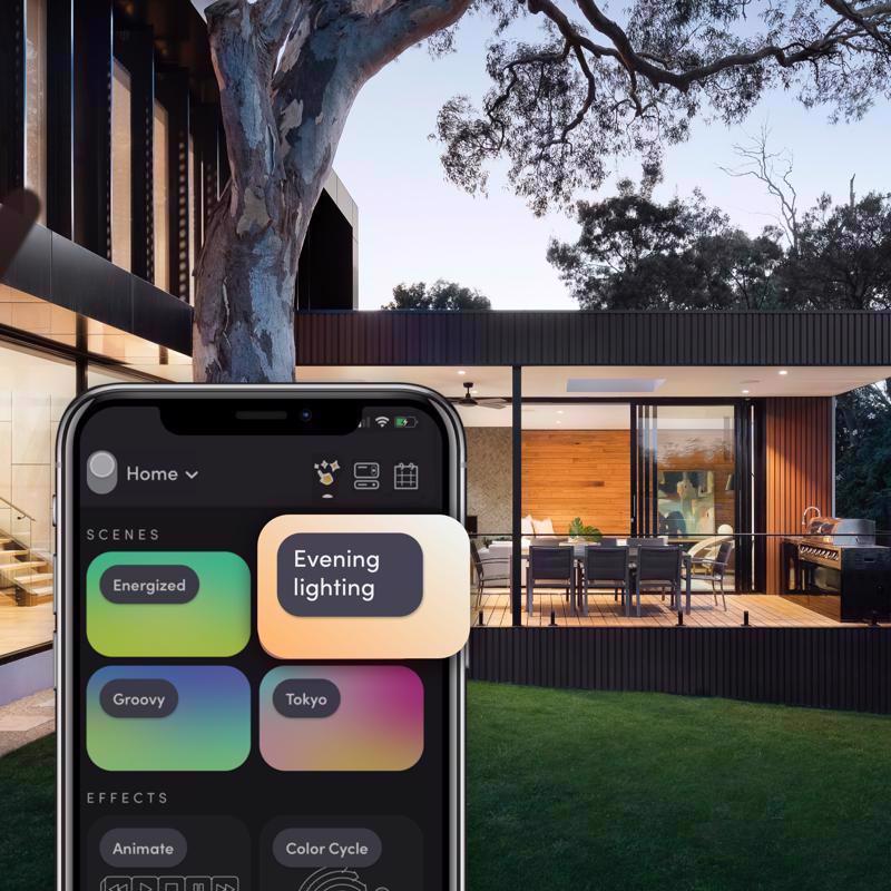 LIFX Smart Home BR30 E26 (Medium) Smart-Enabled LED Bulb Color Changing 75 Watt Equivalence
