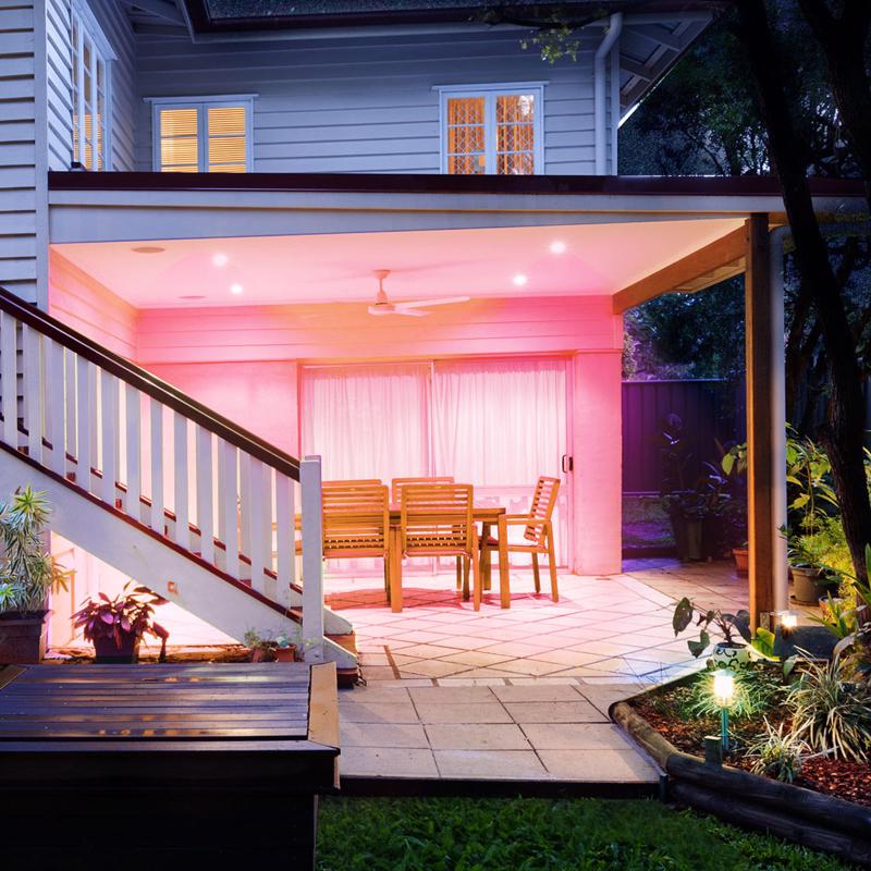 LIFX Smart Home BR30 E26 (Medium) Smart-Enabled LED Bulb Color Changing 75 Watt Equivalence