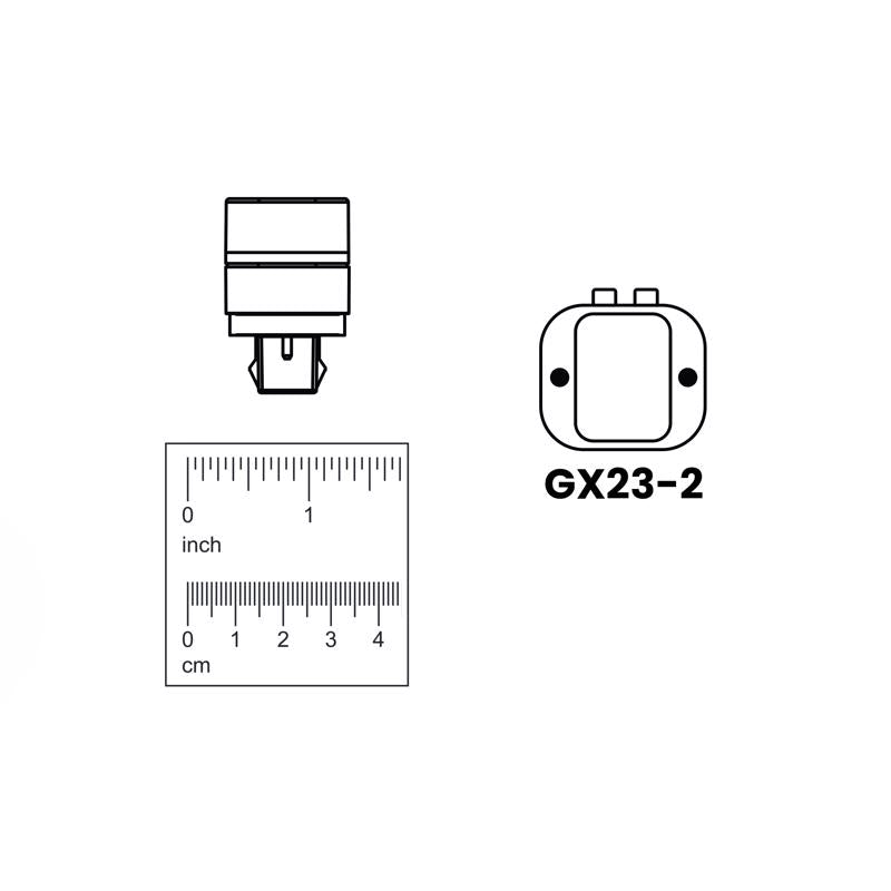 Feit Linear PL GX23-2 LED Bulb Cool White 13 Watt Equivalence