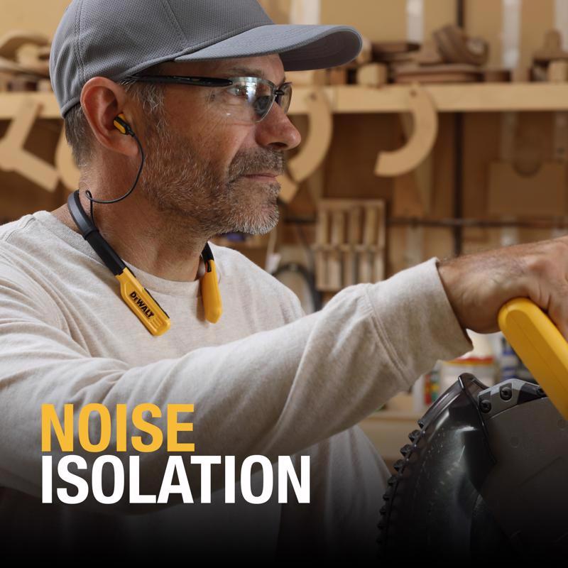 DeWalt Wireless Bluetooth Behind-the-Neck Headphones