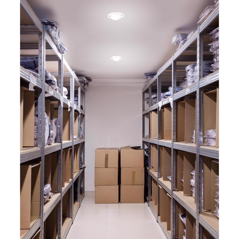ETI 1.33 in. H X 4.72 in. W X 4.72 in. L White Utility Light