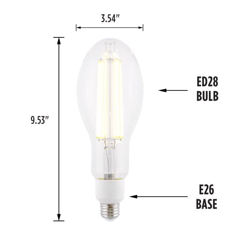 Westinghouse ED28 E26 (Medium) Filament LED Bulb Daylight 400 Watt Equivalence