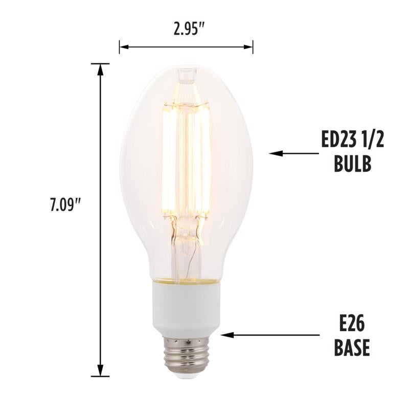 Westinghouse ED23.5 E26 (Medium) Filament LED Bulb Warm White 125 Watt Equivalence