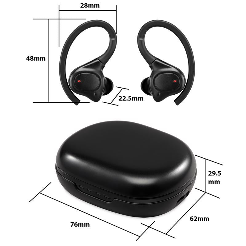 iLive Wireless Bluetooth Earbuds w/Charging Case