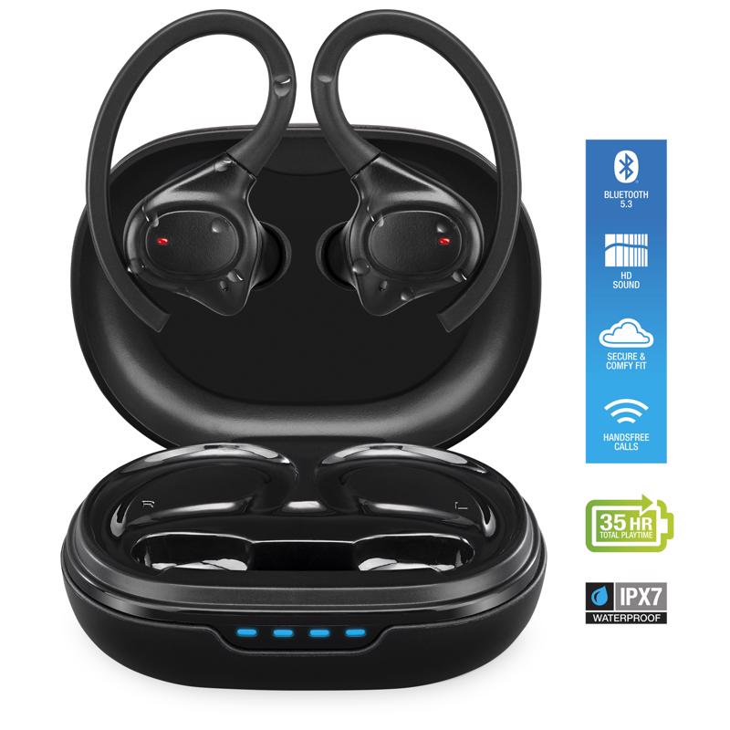 iLive Wireless Bluetooth Earbuds w/Charging Case