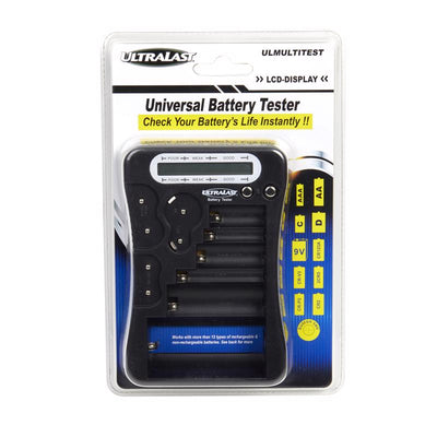 UltraLast Universal Battery Tester