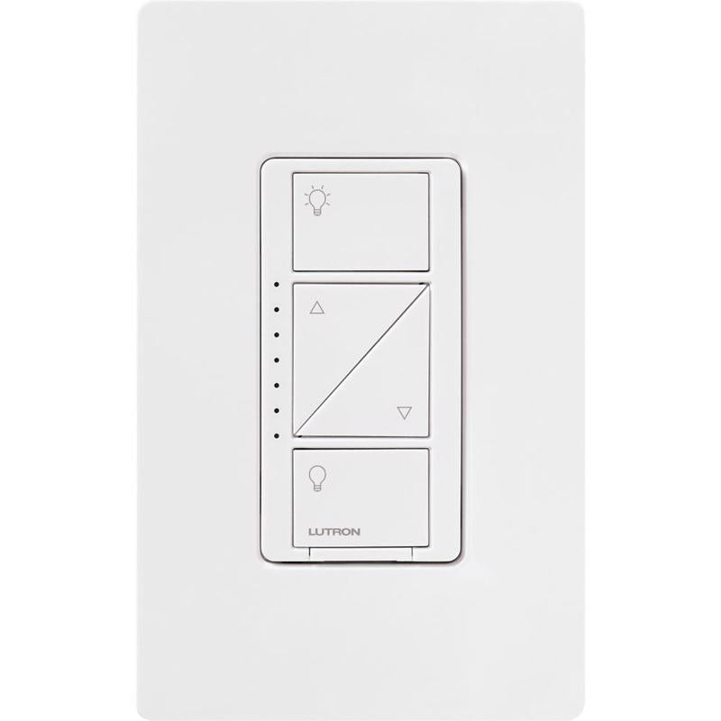 Lutron Caseta White 150 W Touch Smart-Enabled Dimmer Switch