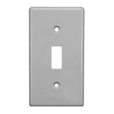 Cantex EZ Box Rectangle Thermoplastic 1 gang 4.29 in. H X 2.36 in. W Switch Cover