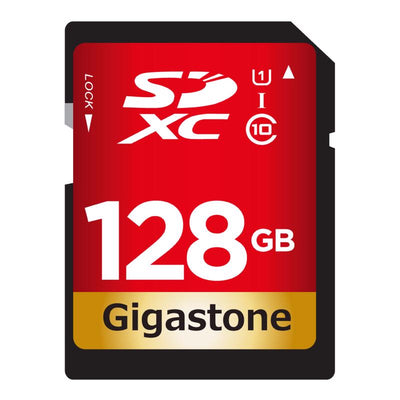Gigastone Prime 128 GB SDXC Flash Memory Card