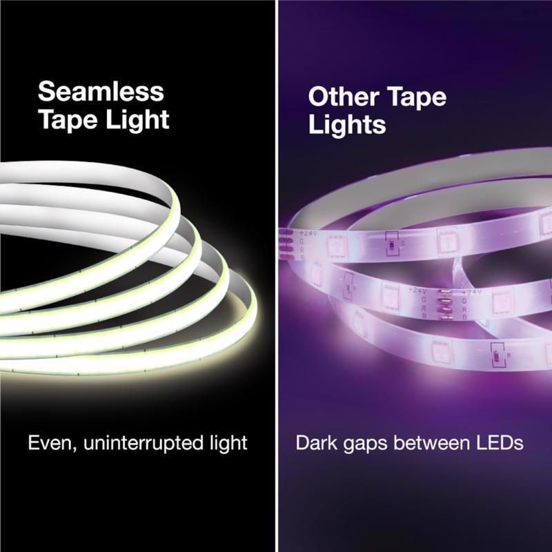 Feit LED 16 ft. L Bright White Plug-In LED Tape Light