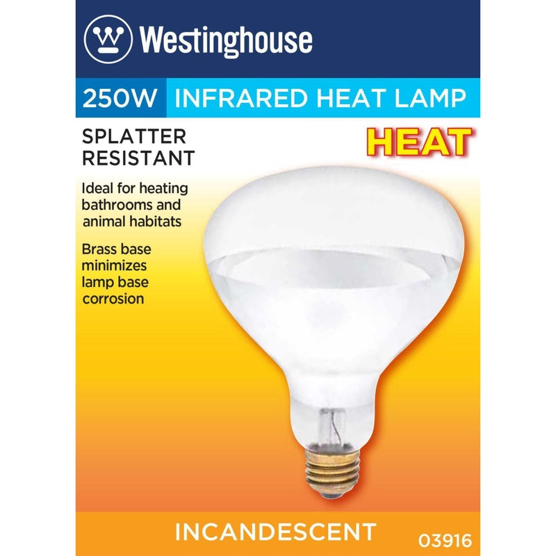 Westinghouse 250 W R40 Reflector Incandescent Bulb E26 (Medium) White