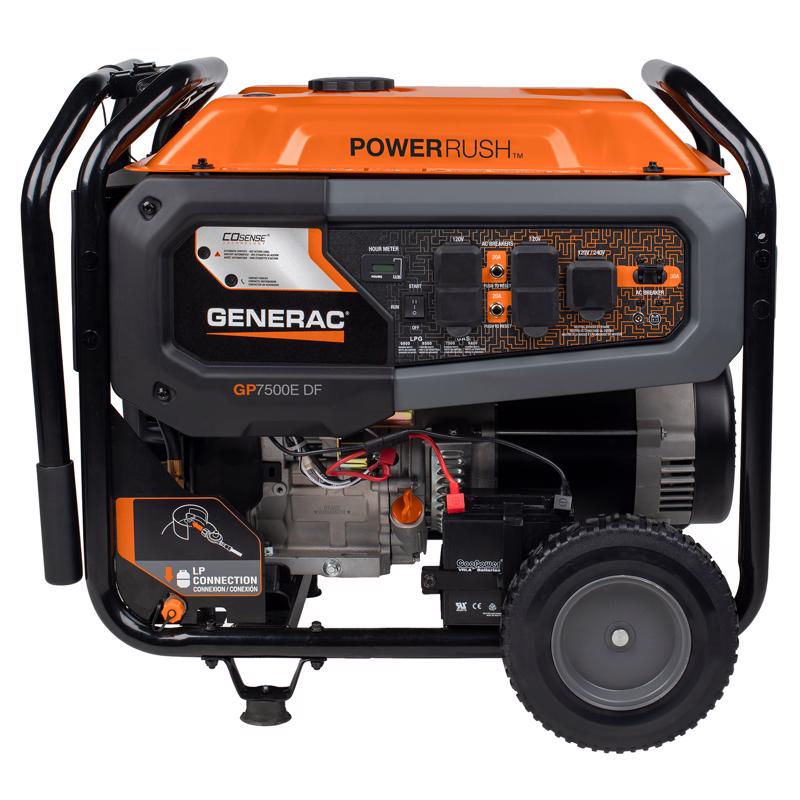 Generac GP 7500 W Gas/LP Portable Generator