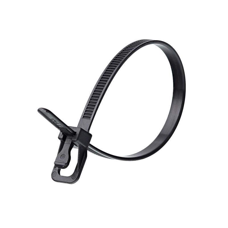 RETYZ EveryTie 10 in. L Black Cable Tie
