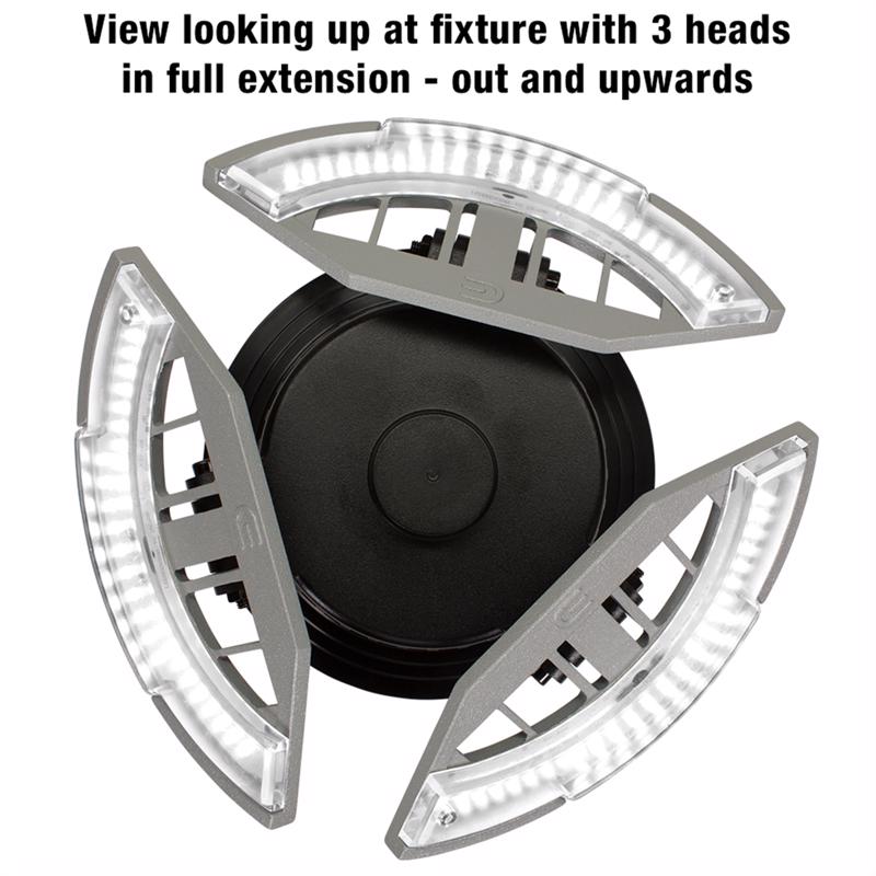 ETI Folding Panel E26 (Medium) LED Bulb Bright White 40 Watt Equivalence