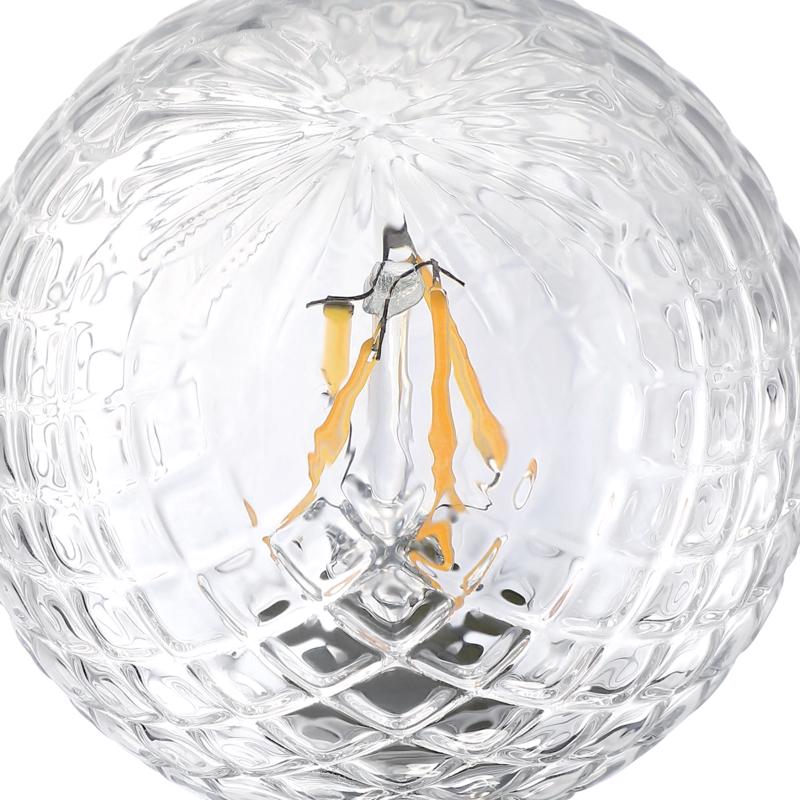 Westinghouse G25 E26 (Medium) Filament LED Bulb Warm White 40 Watt Equivalence