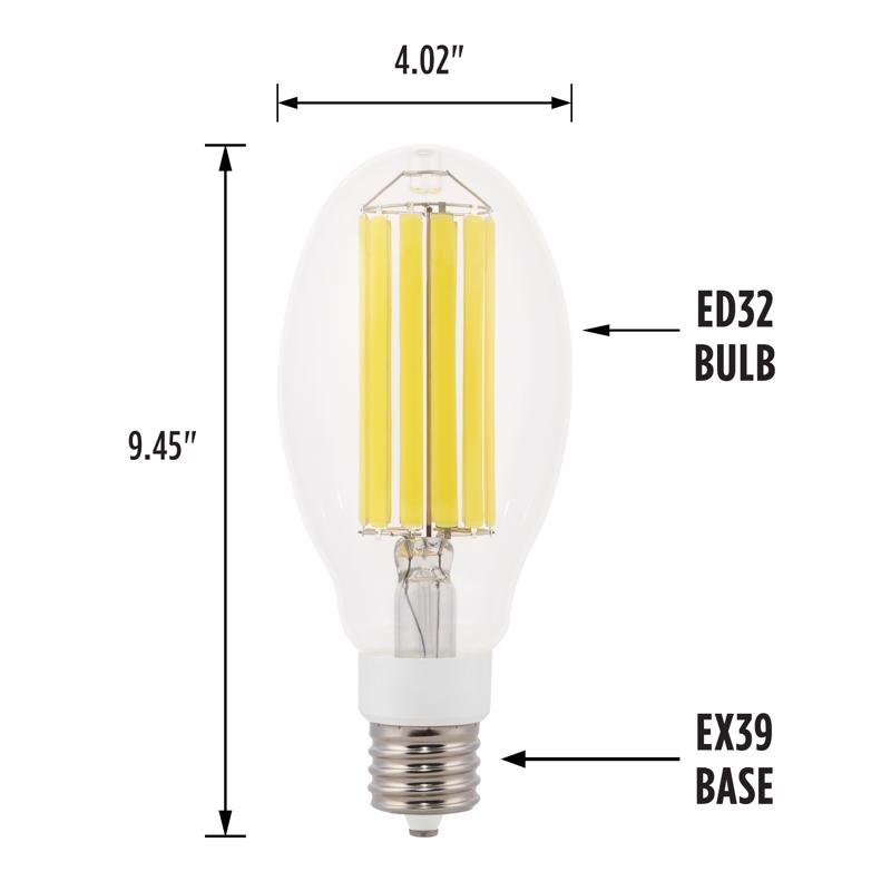 Westinghouse ED32 EX39 (Mogul) Filament LED Bulb Daylight 65 Watt Equivalence