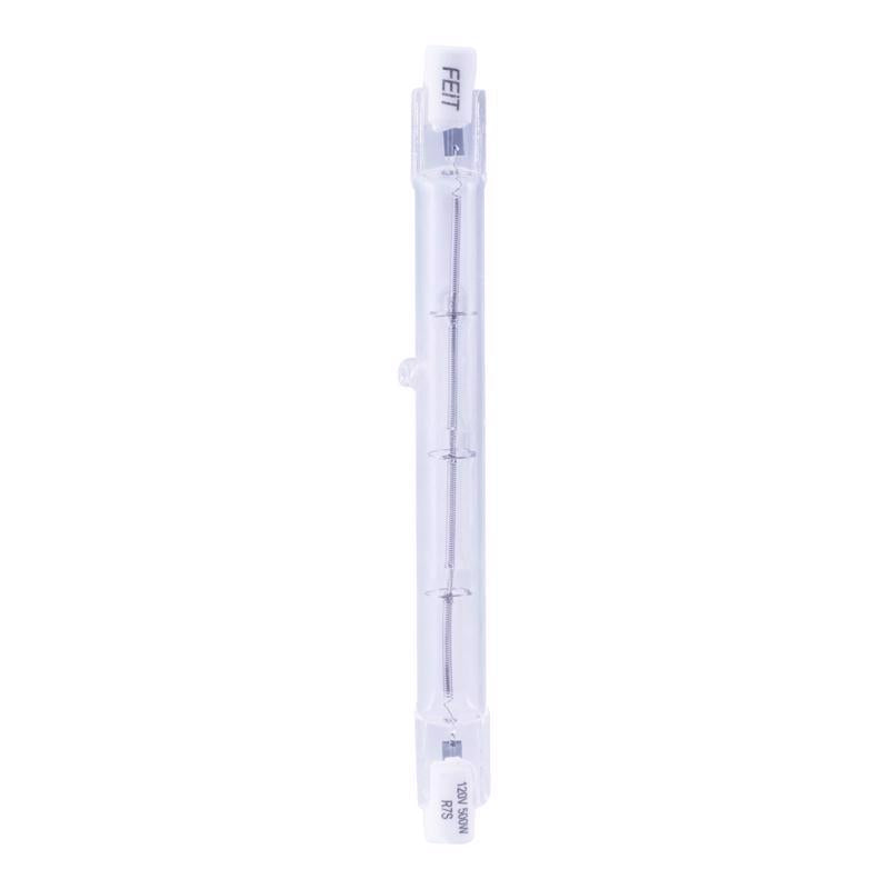 Feit 500 W T3 Tubular Halogen Replacement Bulb 8500 lm Bright White 2 pk