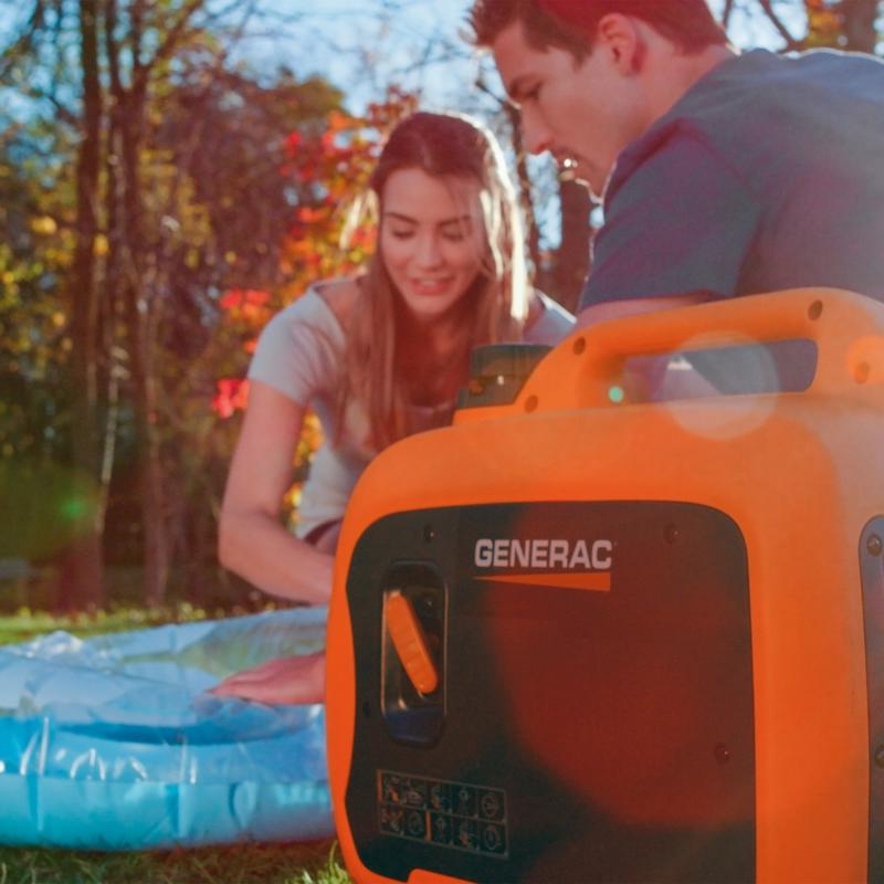 Generac PowerRush 3300 W Gas Portable Generator