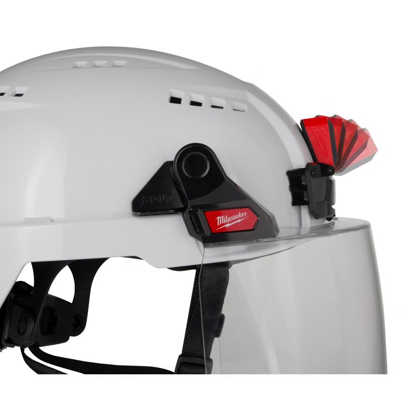 Milwaukee Redlithium 600 lm Black/Red LED Head Lamp