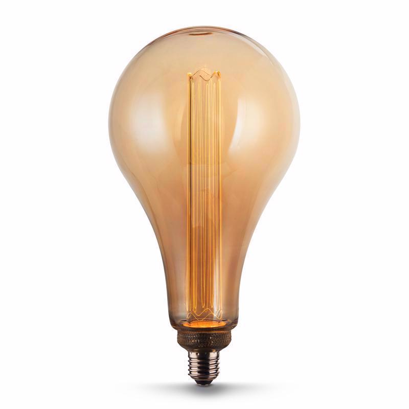 Feit PS50 E26 (Medium) Filament LED Bulb Warm White 60 Watt Equivalence