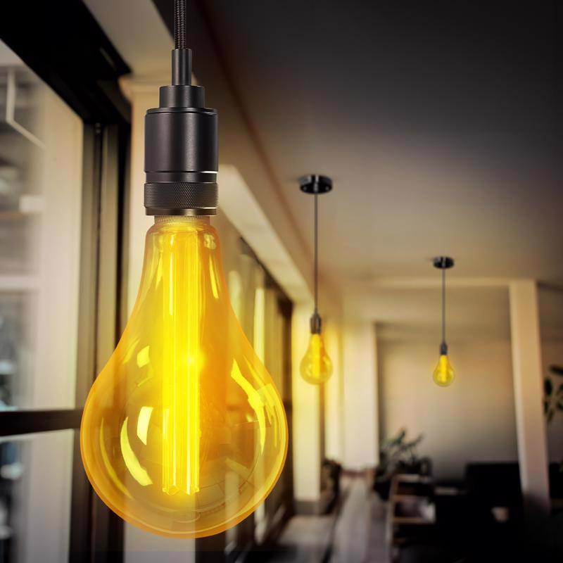 Feit PS50 E26 (Medium) Filament LED Bulb Warm White 60 Watt Equivalence