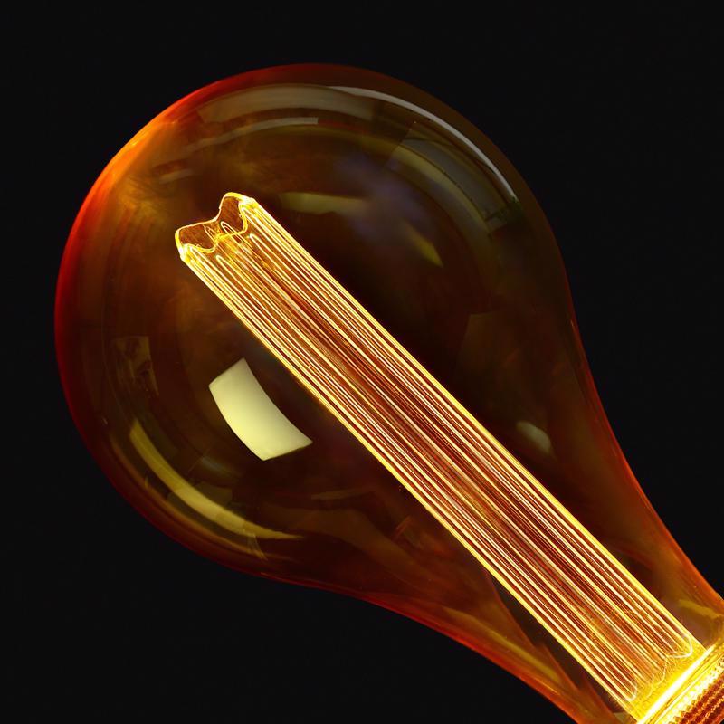 Feit PS50 E26 (Medium) Filament LED Bulb Warm White 60 Watt Equivalence