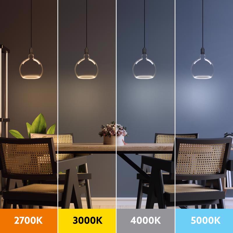 Feit G63 E26 (Medium) Filament LED Bulb Soft White 60 Watt Equivalence