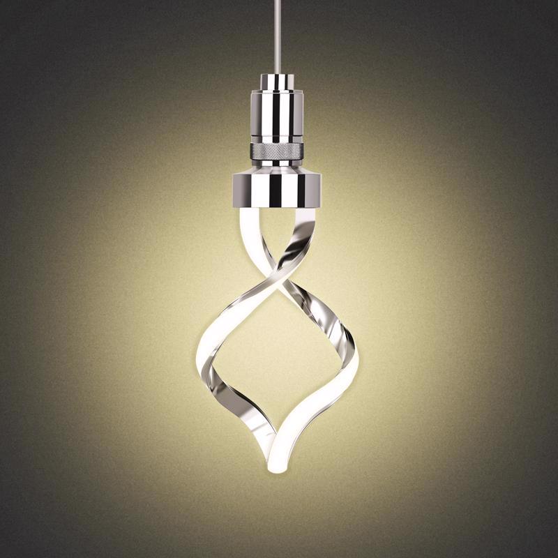 Feit Spiral E26 (Medium) LED Bulb Bright White 60 Watt Equivalence
