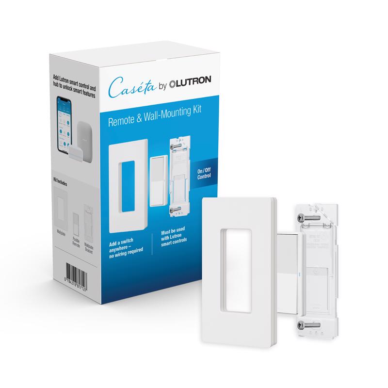 Lutron Pico Smart Smart-Enabled Wireless Remote w/Wall Mount Kit White