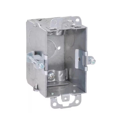 Southwire Old Work Rectangle Steel 1 gang Switch Box