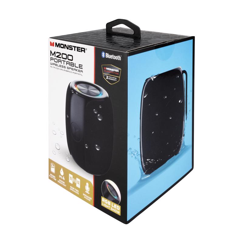 Monster Wireless Bluetooth M200 Portable Speaker