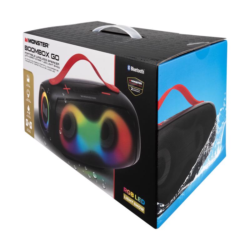 Monster Wireless Bluetooth Boombox Portable Speaker