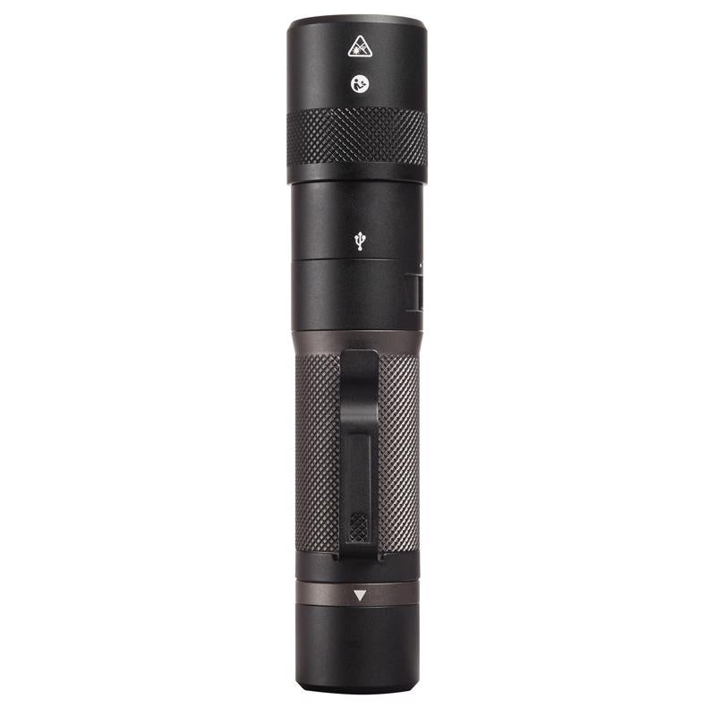 Milwaukee Redlithium 1100 lm Black LED Twist Flashlight