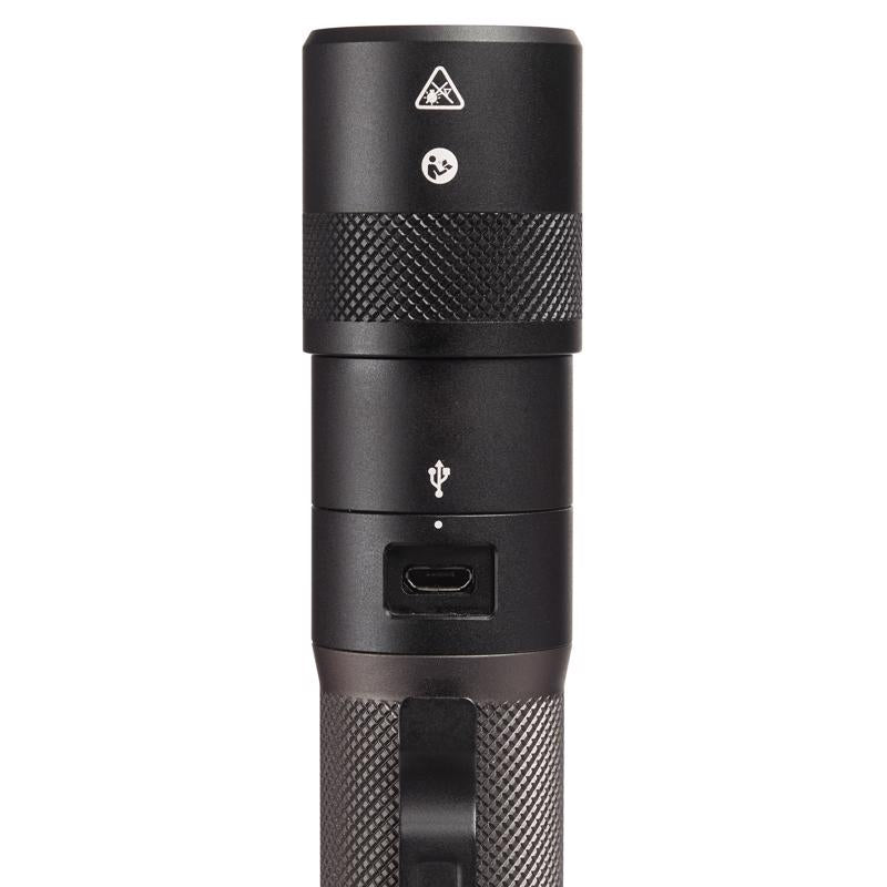 Milwaukee Redlithium 1100 lm Black LED Twist Flashlight