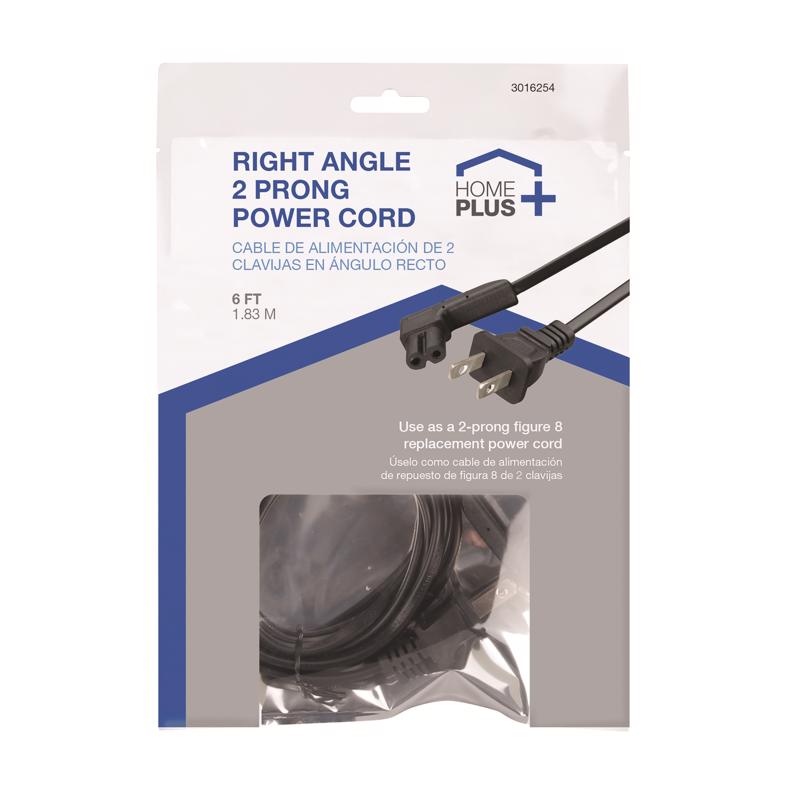 Home Plus 6 ft. L AC Power Cord