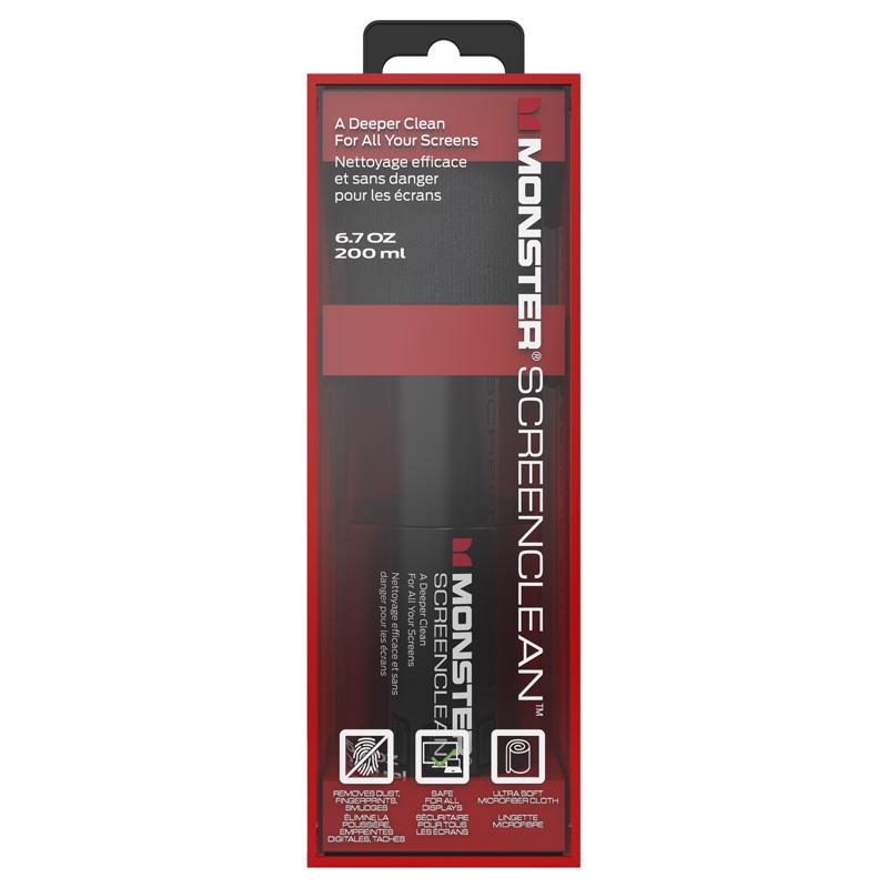 Monster Cleaner Screen Clean