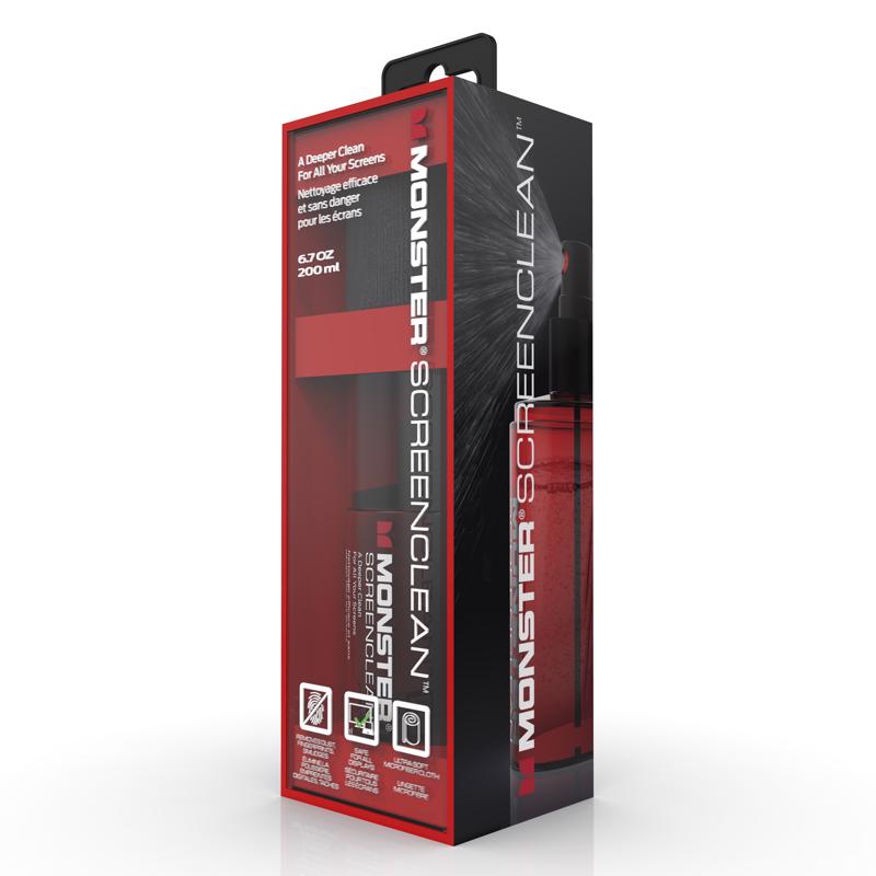 Monster Cleaner Screen Clean